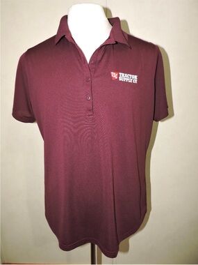 CornerStone Shirt Size XXL Purple Polo Ladies Employee Uniform Tractor Supply
